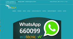 Desktop Screenshot of ecotecnic.com