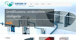Desktop Screenshot of ecotecnic.ch